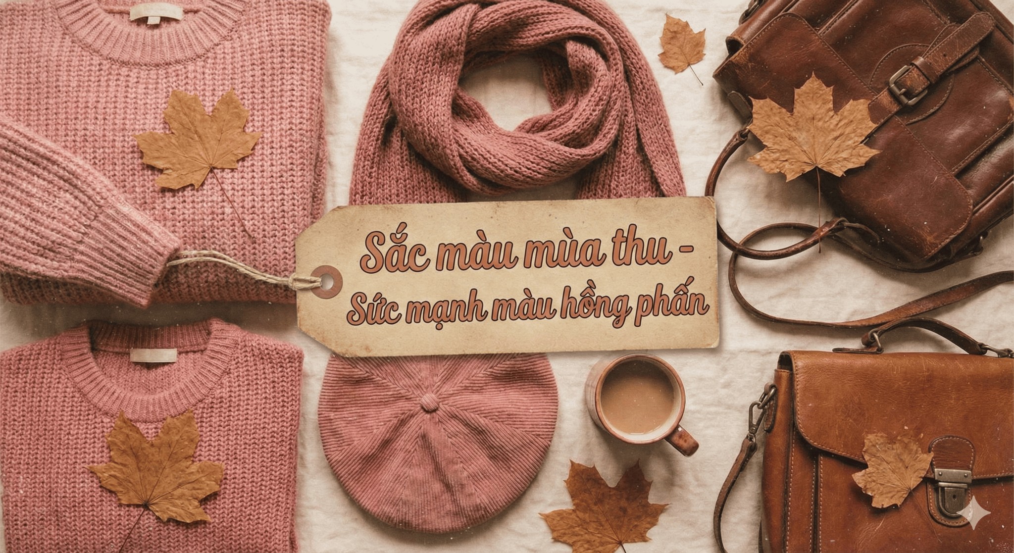 Sắc màu mùa thu - Sức mạnh màu hồng phấn