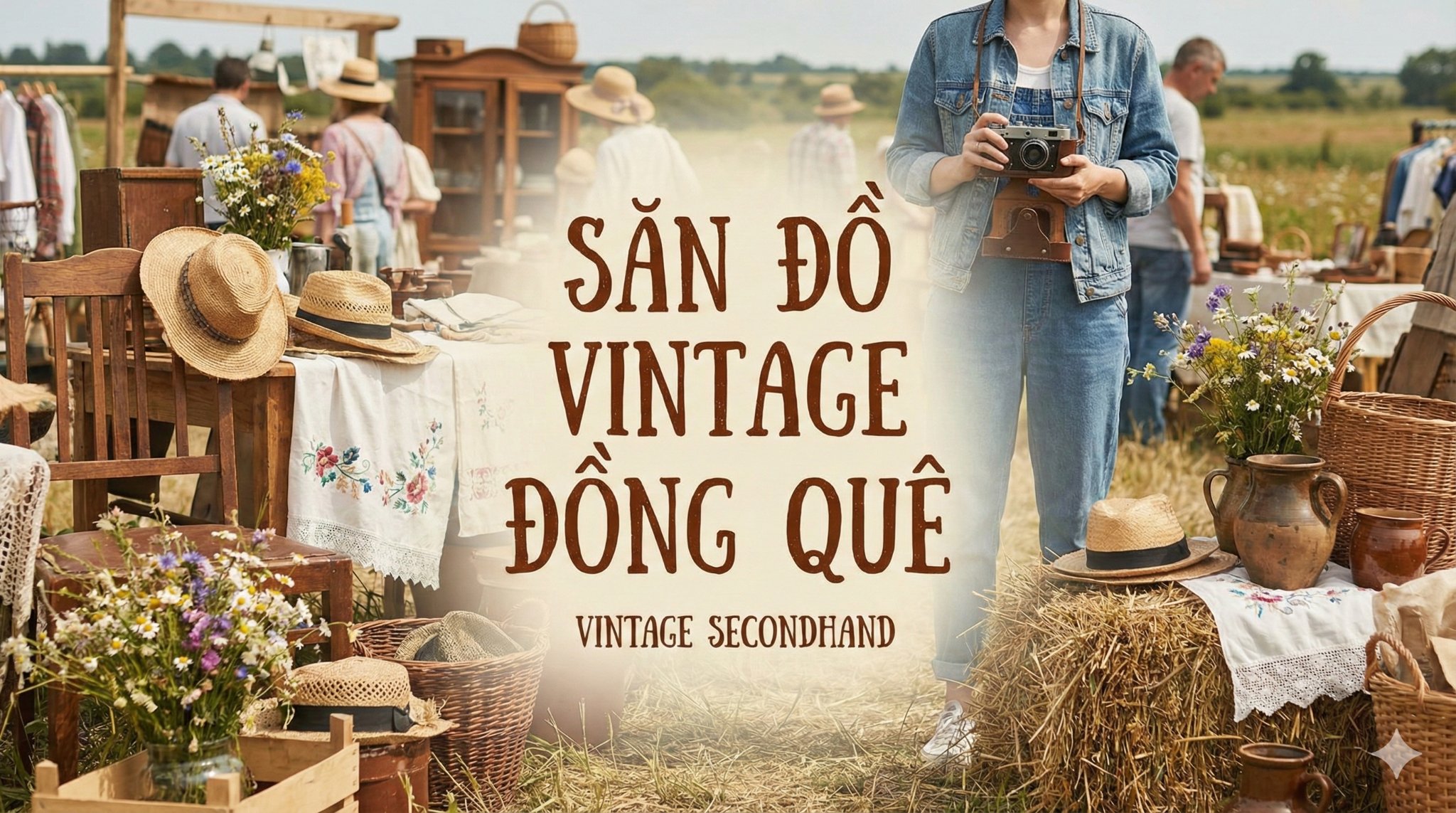 Săn đồ vintage đồng quê